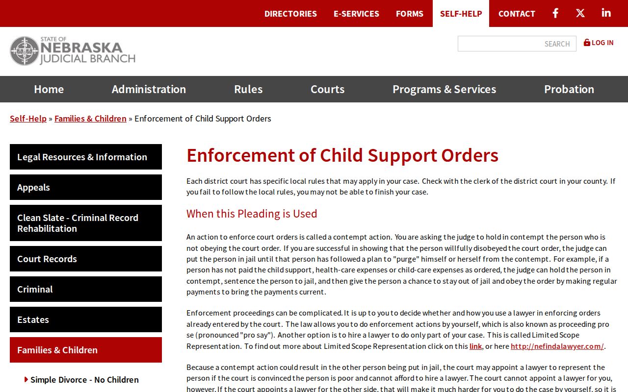 Jefferson County bench warrant show cause records